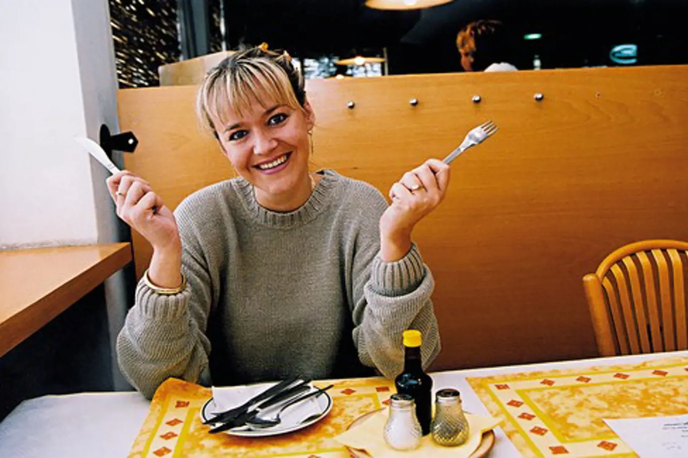Lenka Hornová na počátku své kariéry, 2001