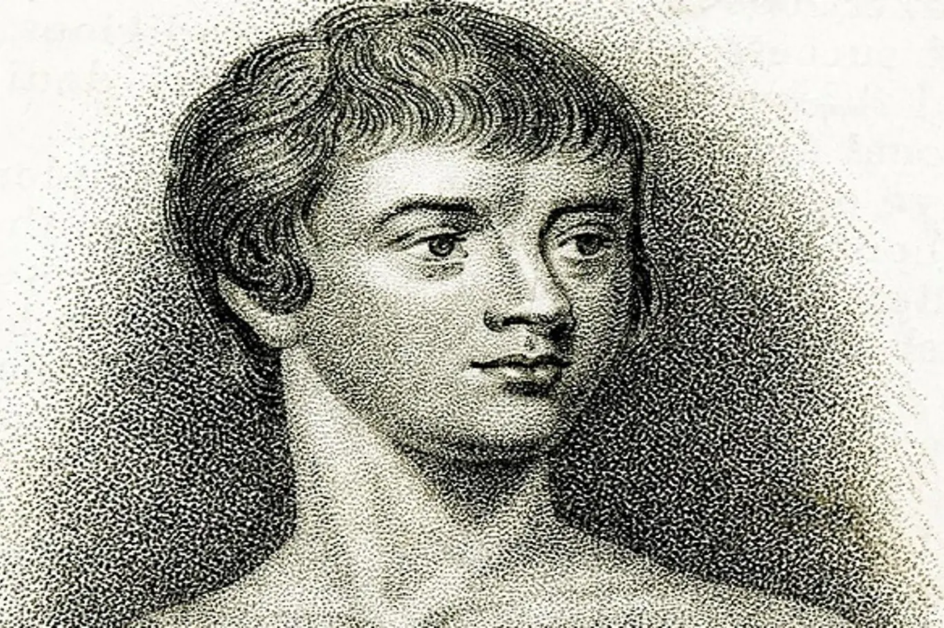 Portrét Viktora z Aveyronu