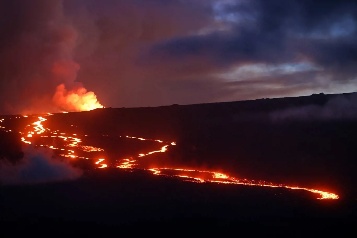 Mauna Loa, výbuch 2022