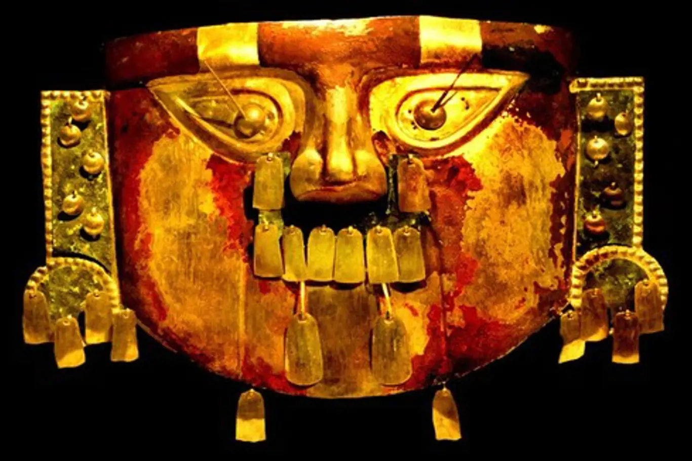 Zlatá pohřební maska sicánské kultury; Sikánské metropolitní muzeum