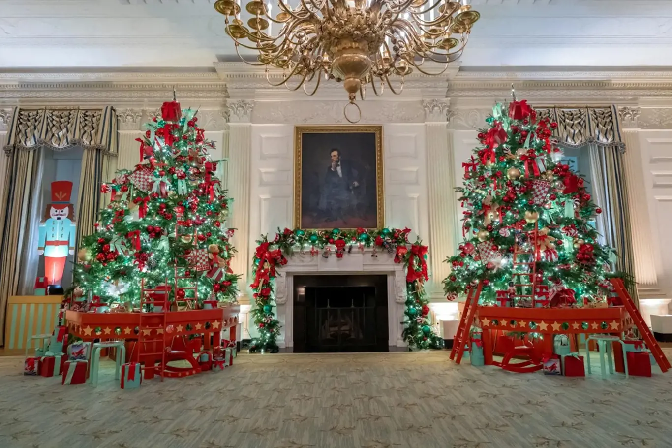 Vánoční výzdoba Bílý dům