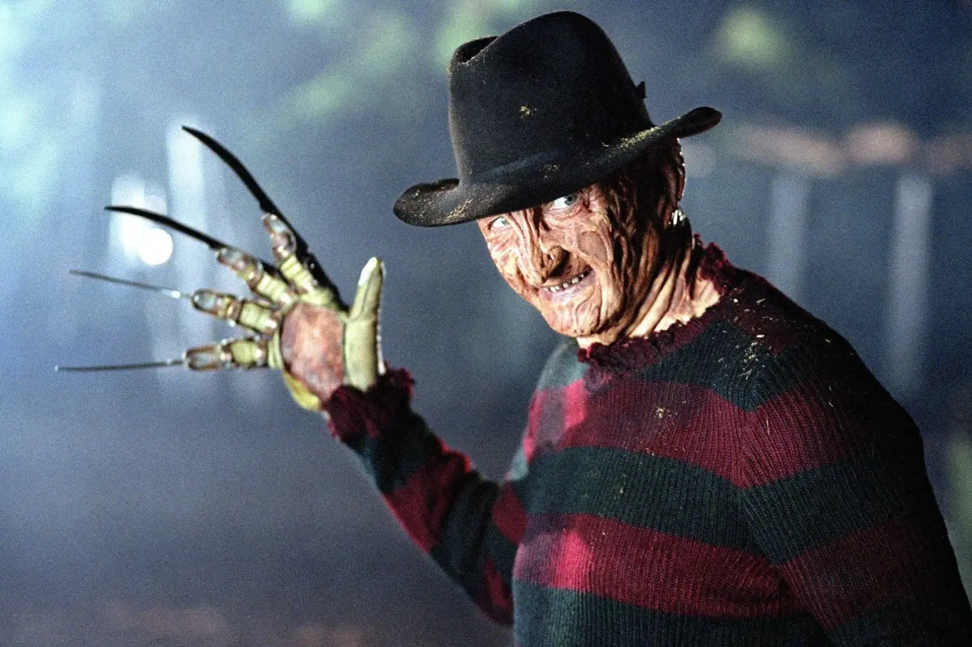 Freddy Krueger je kultovní postava filmového hororu.