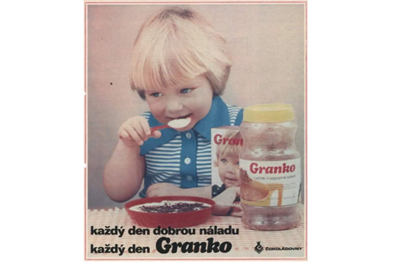 Na pultech se znovu objeví retro balení oblíbeného kakaa GRANKO z roku 1979!