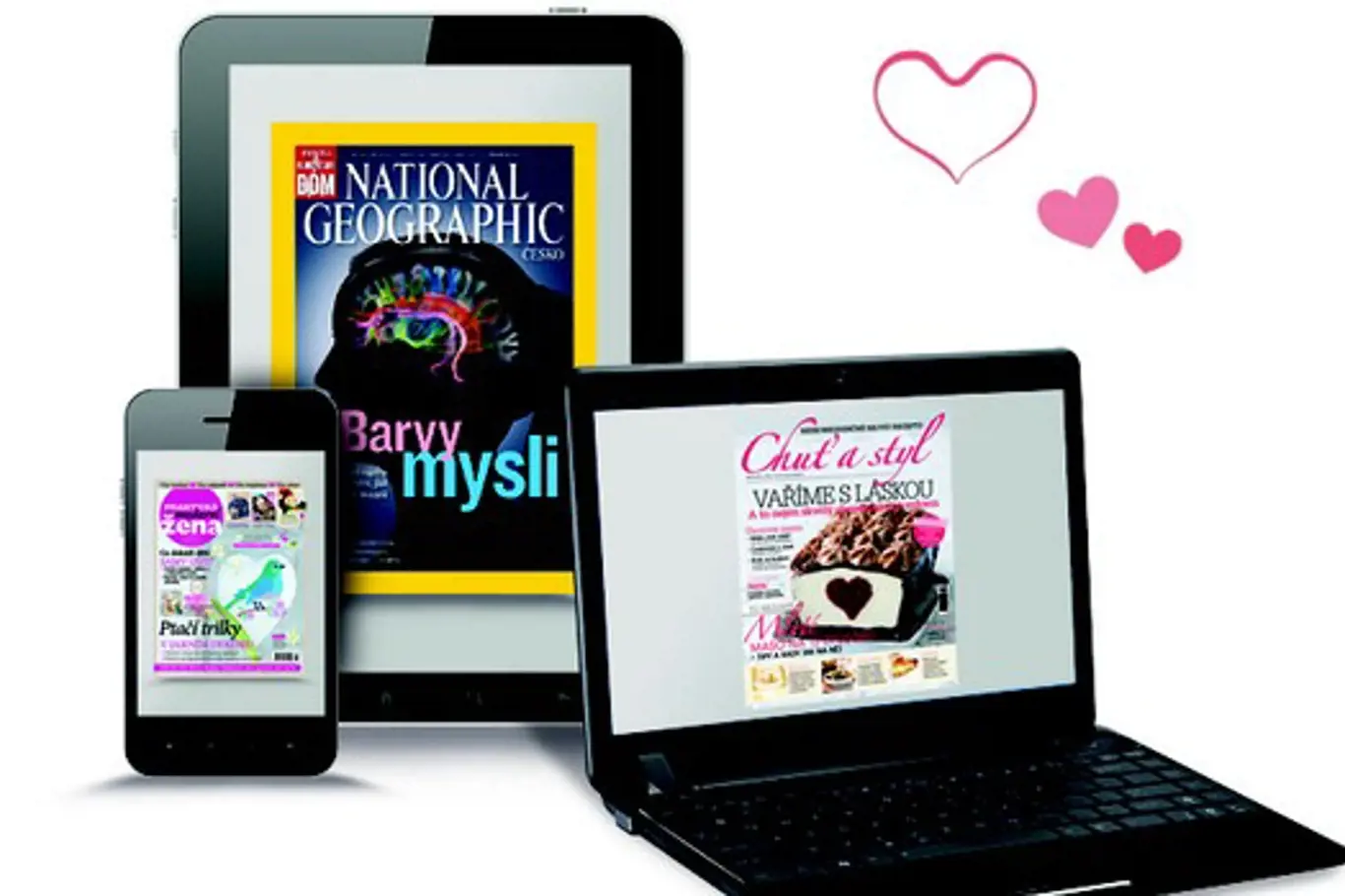 Jedinečná valentýnská nabídka: Předplatné časopisů za 50% ceny