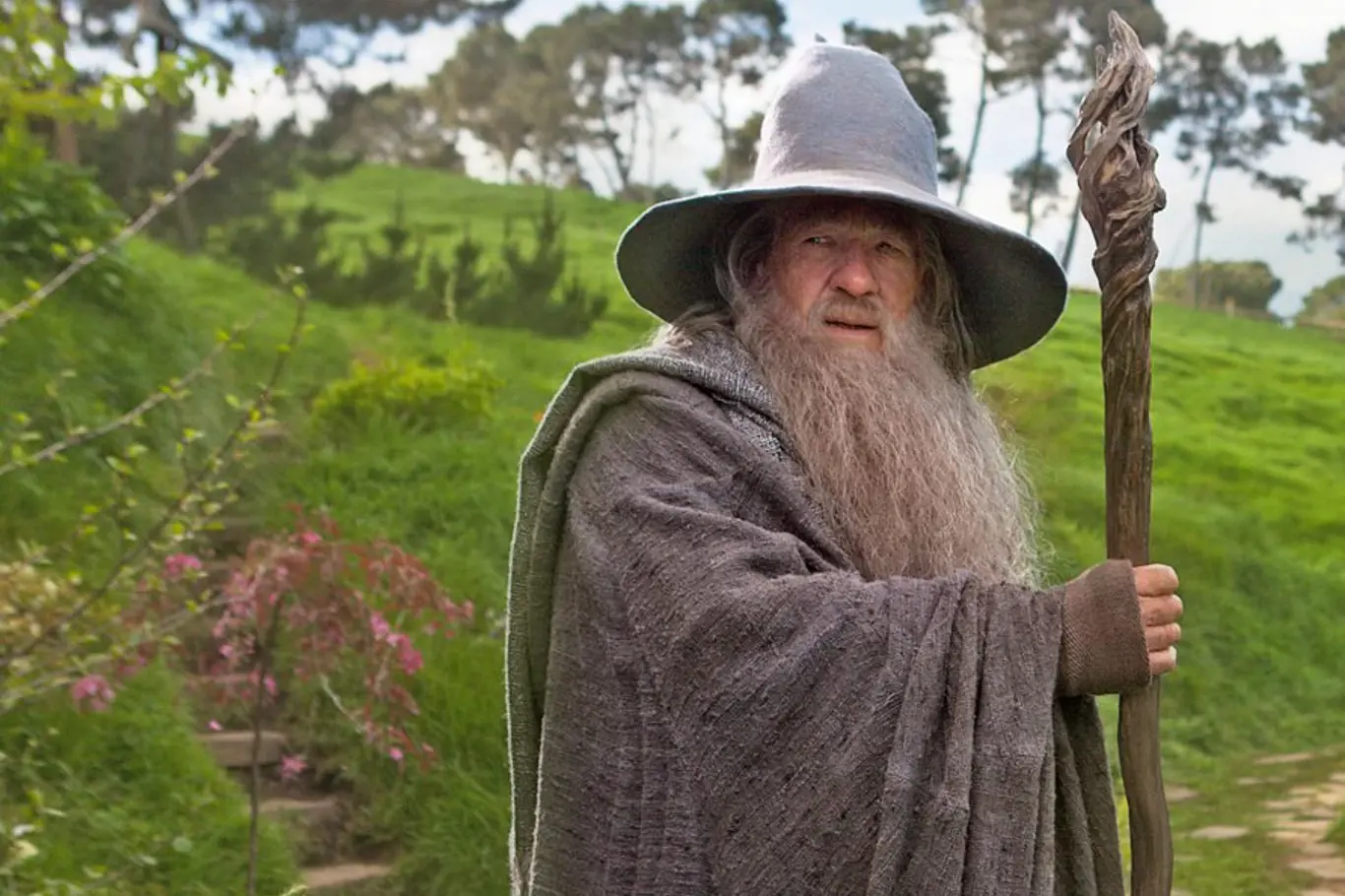 Gandalf Iana McKellana, inspirovaný obrazem Johna Howea