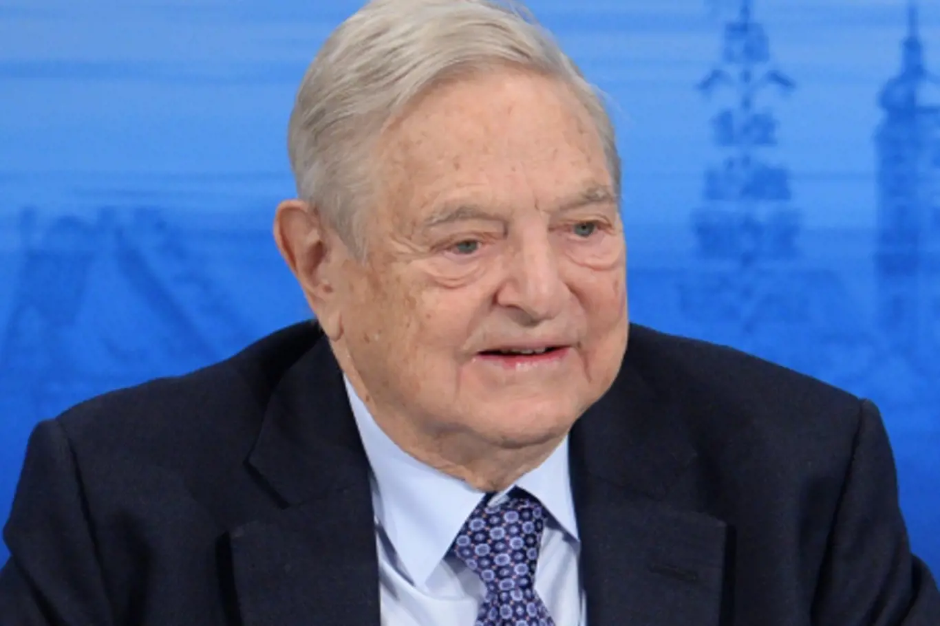 Miliardář a filantrop George Soros.