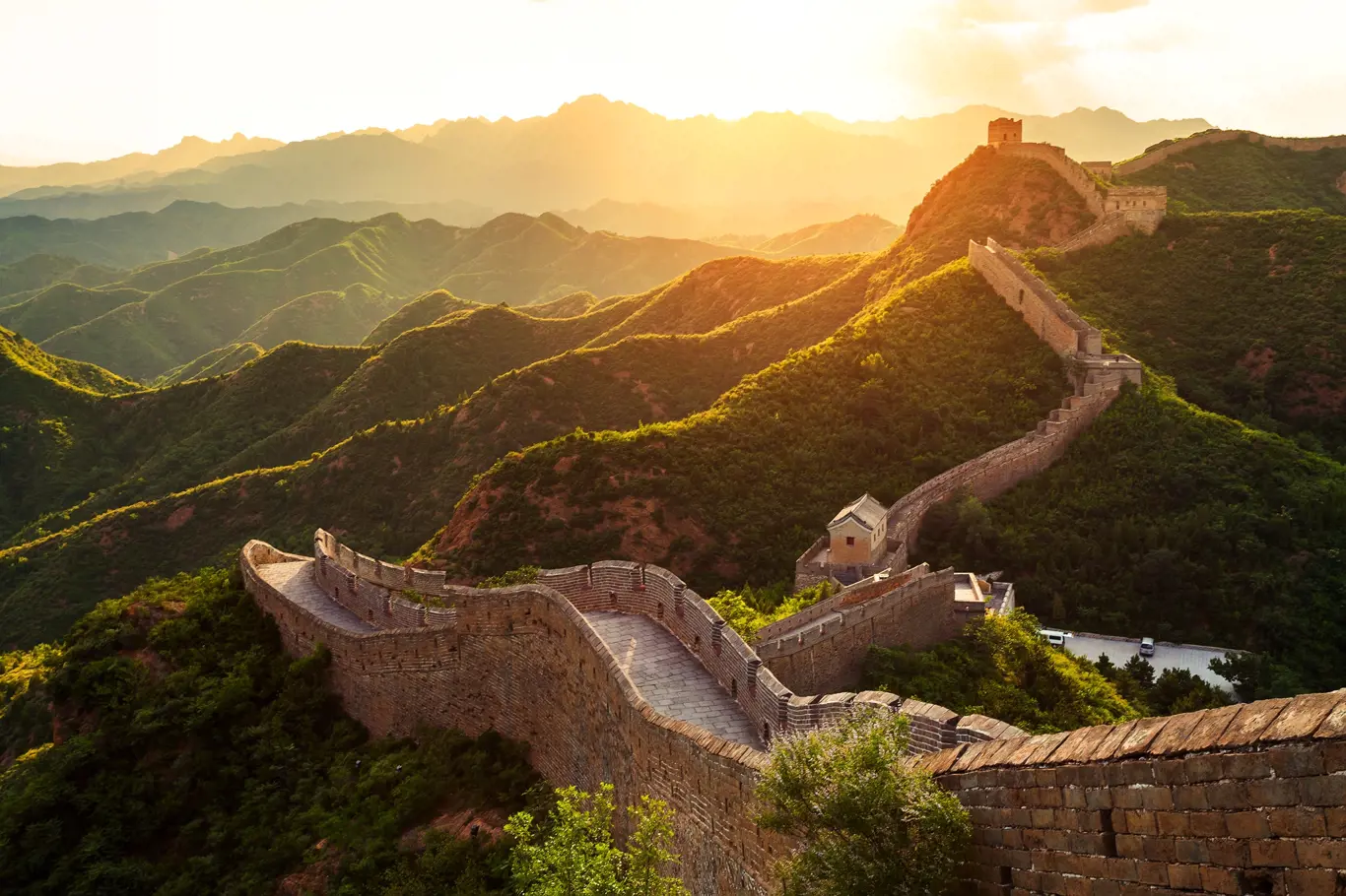 Velká čínská zeď byla postavena za dynastie Ming