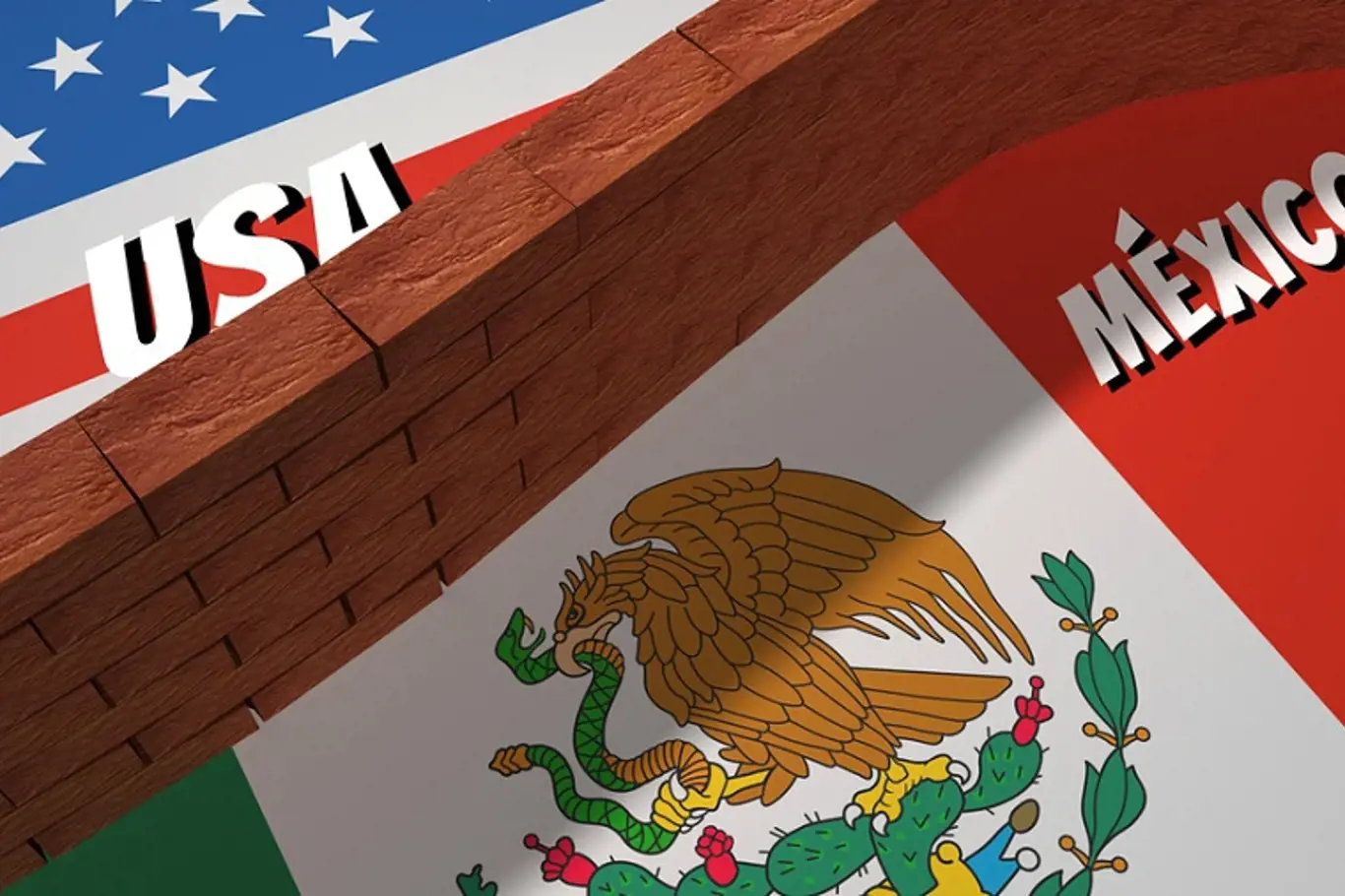 Stavba zdi na hranici USA a Mexika je symbolem protiimigrační politiky Donalda Trumpa.