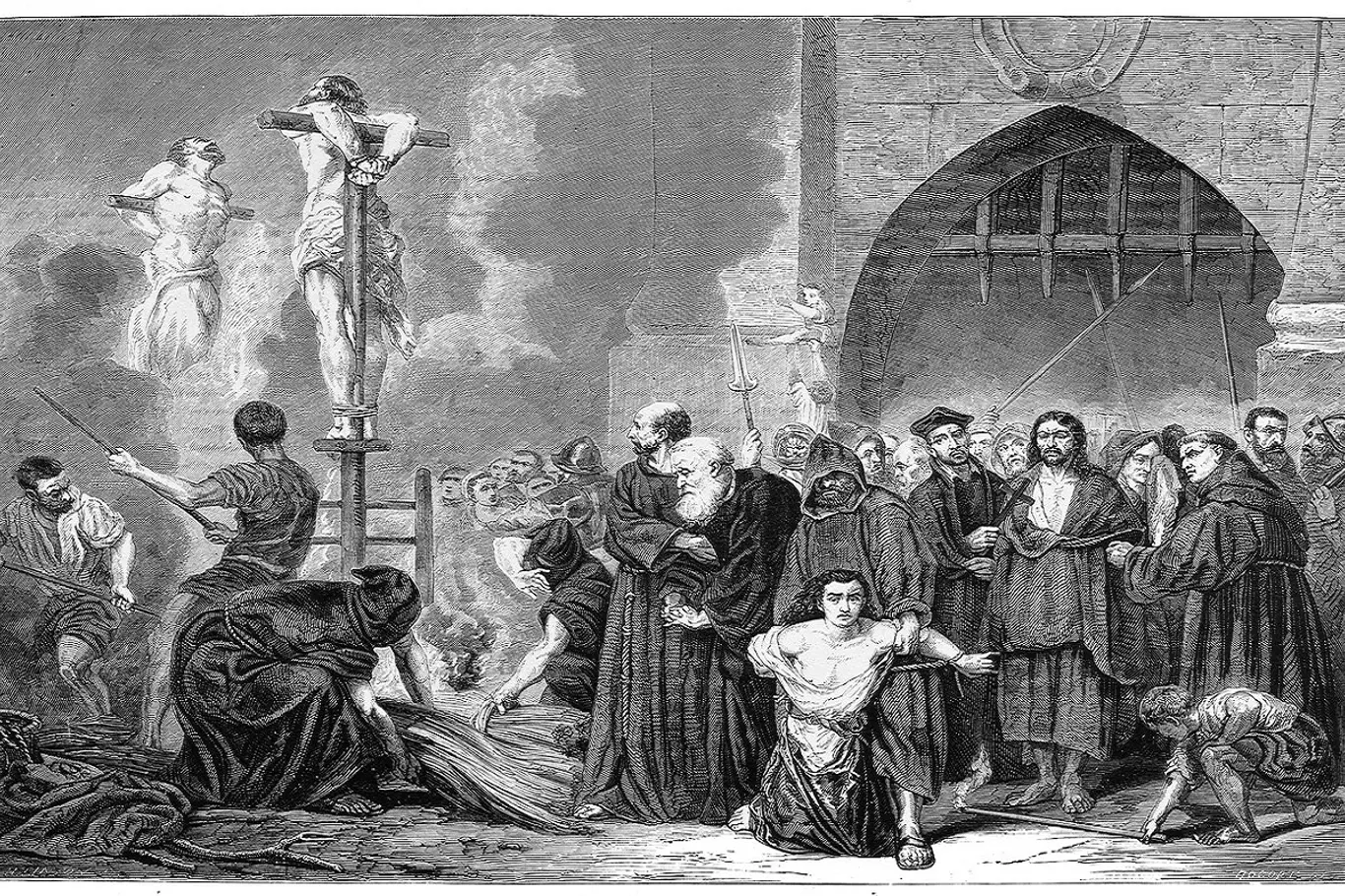 Španělská inkvizice upalovala hlavně židy, muslimy a protestanty.