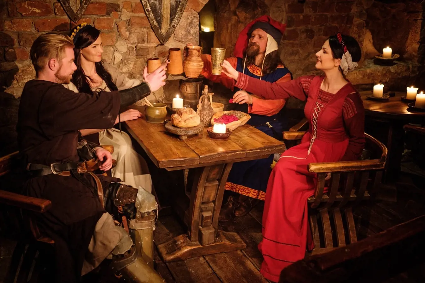Středověká hostina