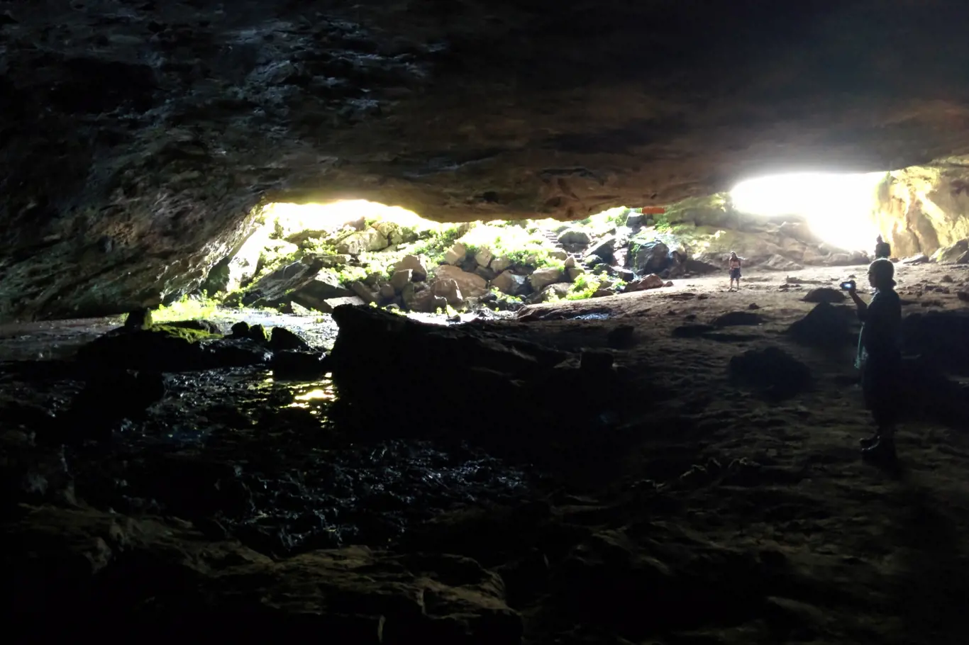 Jeskyně Kitum v Keni.