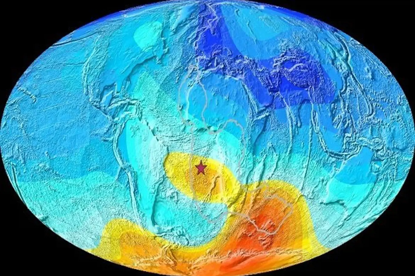 Vědci objevili pod Afrikou děsivou anomálii. Nebezpečně oslabuje magnetické pole Země