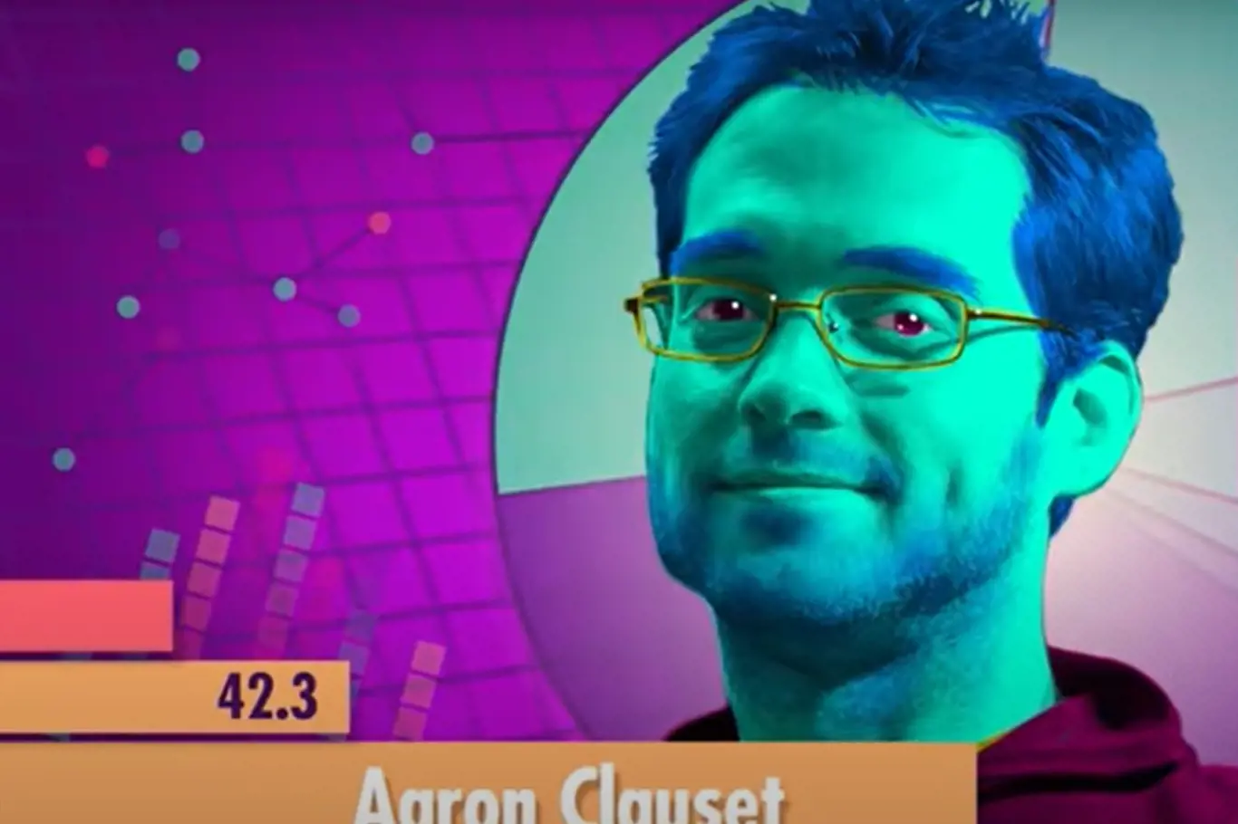 Aaron Clauset, odborný asistent a počítačový vědec na University of Colorado