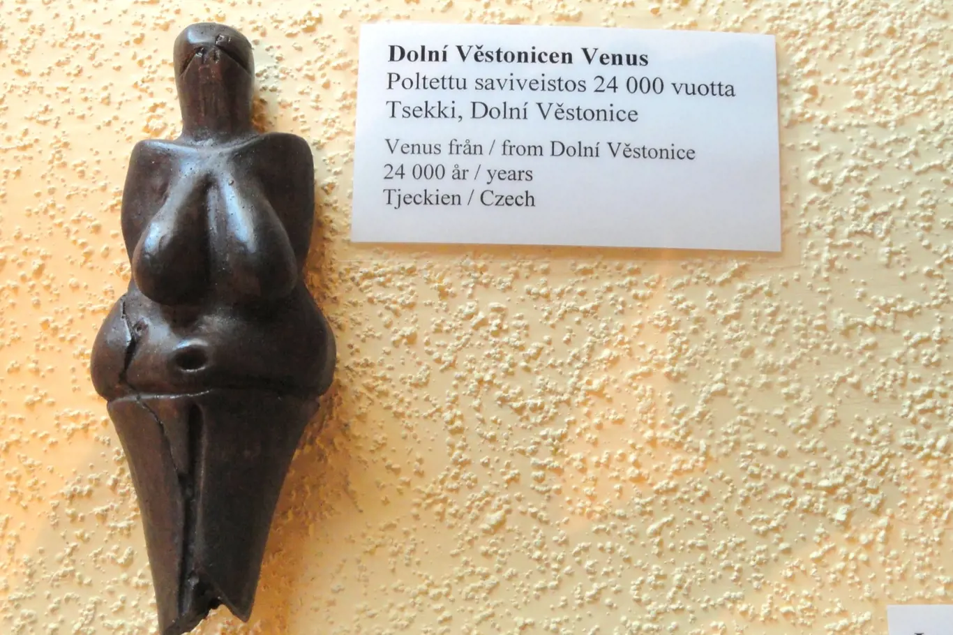 Věstonická venuše, nejstarší keramická soška na světě, stále odhaluje nová tajemství