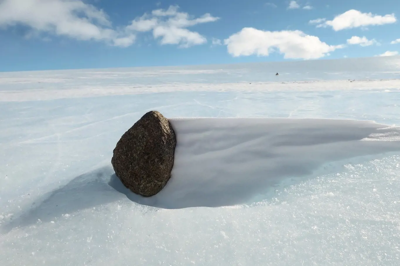 Meteorit na Antarktidě
