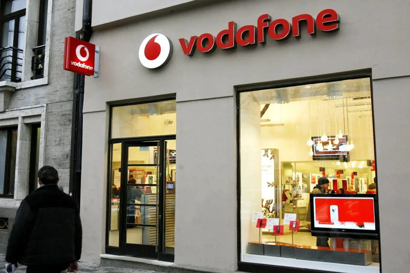 Prodejna Vodafone/ilustrační foto