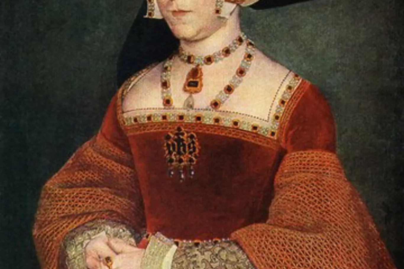 Jane Seymourová, portrét od Hanse Holbeina