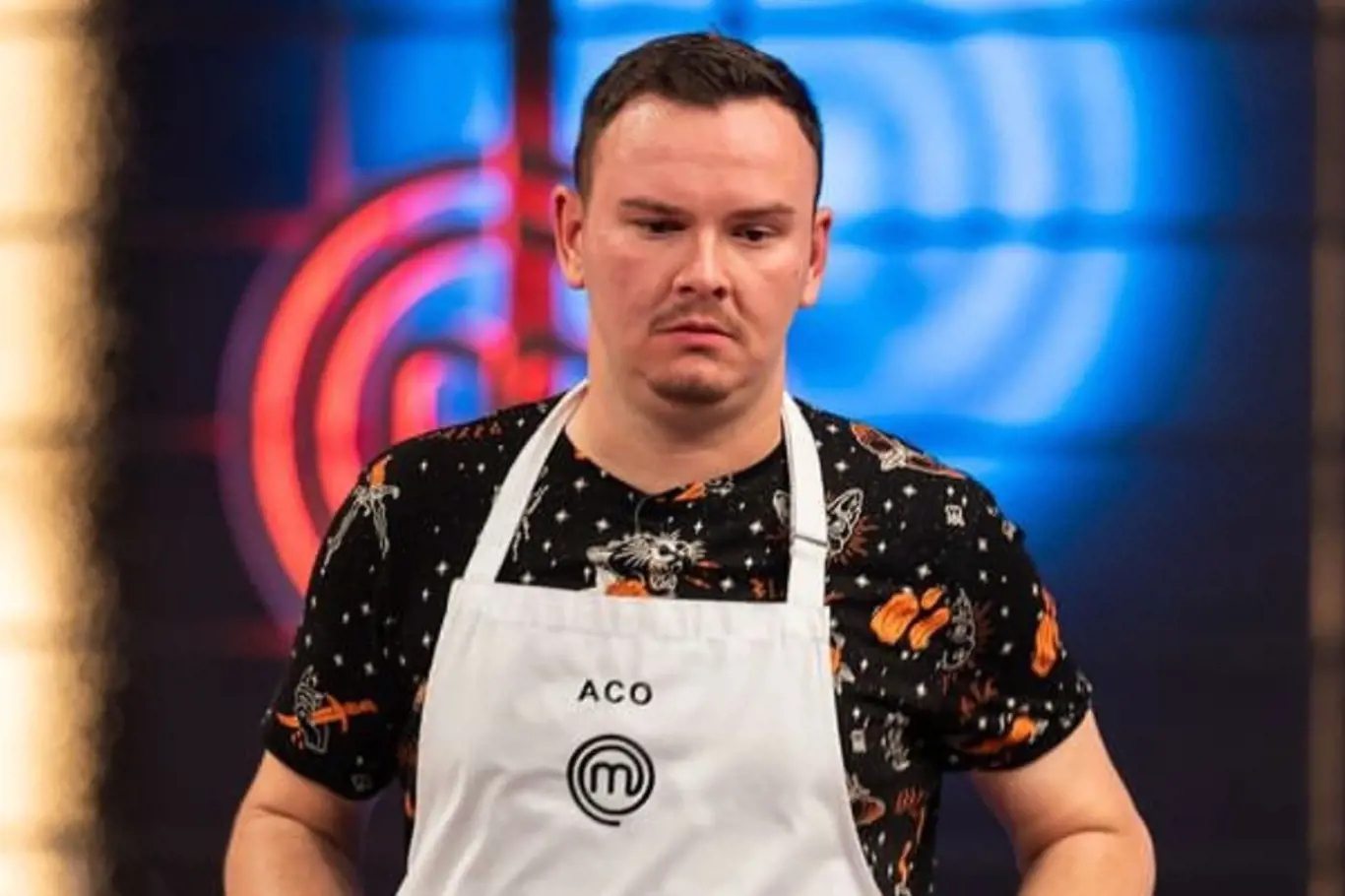 Kuchařskou soutěž MasterChef Česko musel opustit Aco.