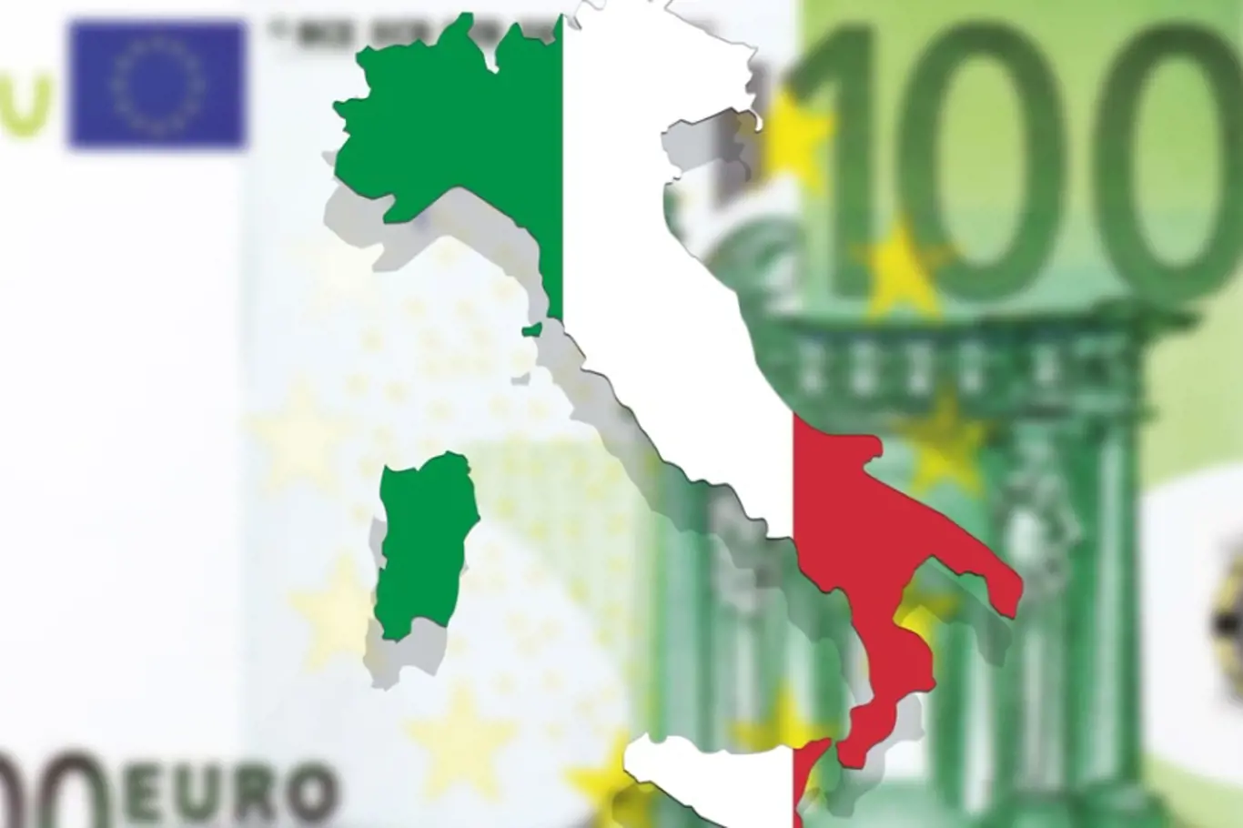 Itálie je třetí nejsilnější ekonomikou eurozóny. 
