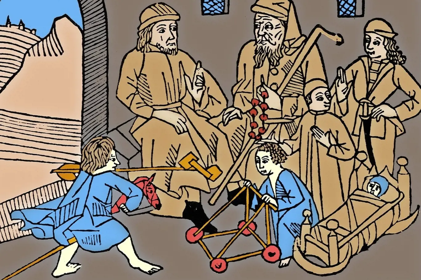 Středověké hračky