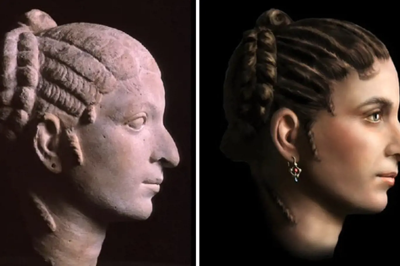 Rekonstrukce obličeje královny Kleopatry