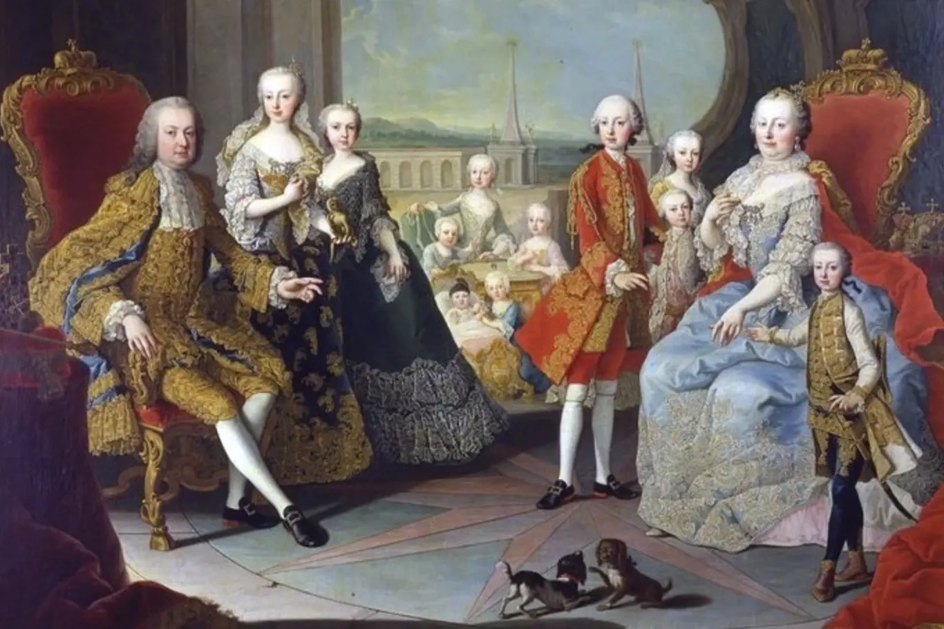 Marie Terezie a František měli 16 dětí.