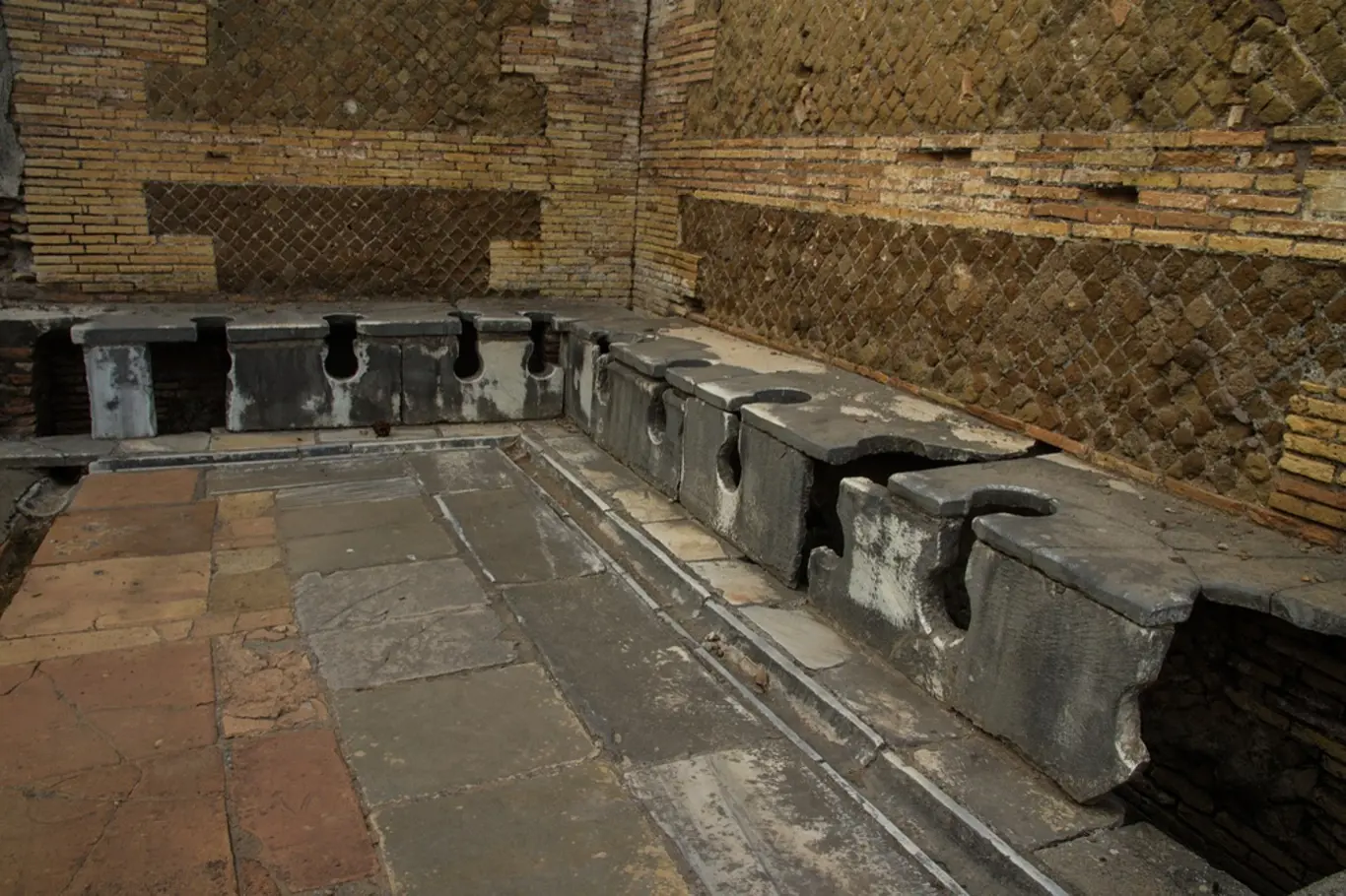 Na latrínách ve starém Římě sloužila k utírání houba namočená v octu.