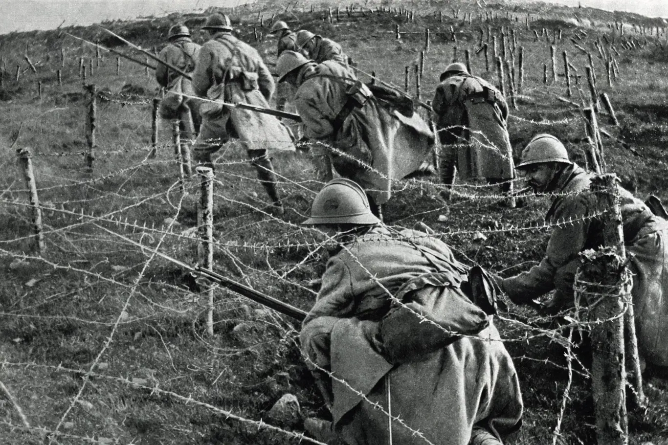 Bitva u Verdunu byla jednou z nejkrvavějších. Čísla o počtu mrtvých se liší, hovoří se o 400 tisících.