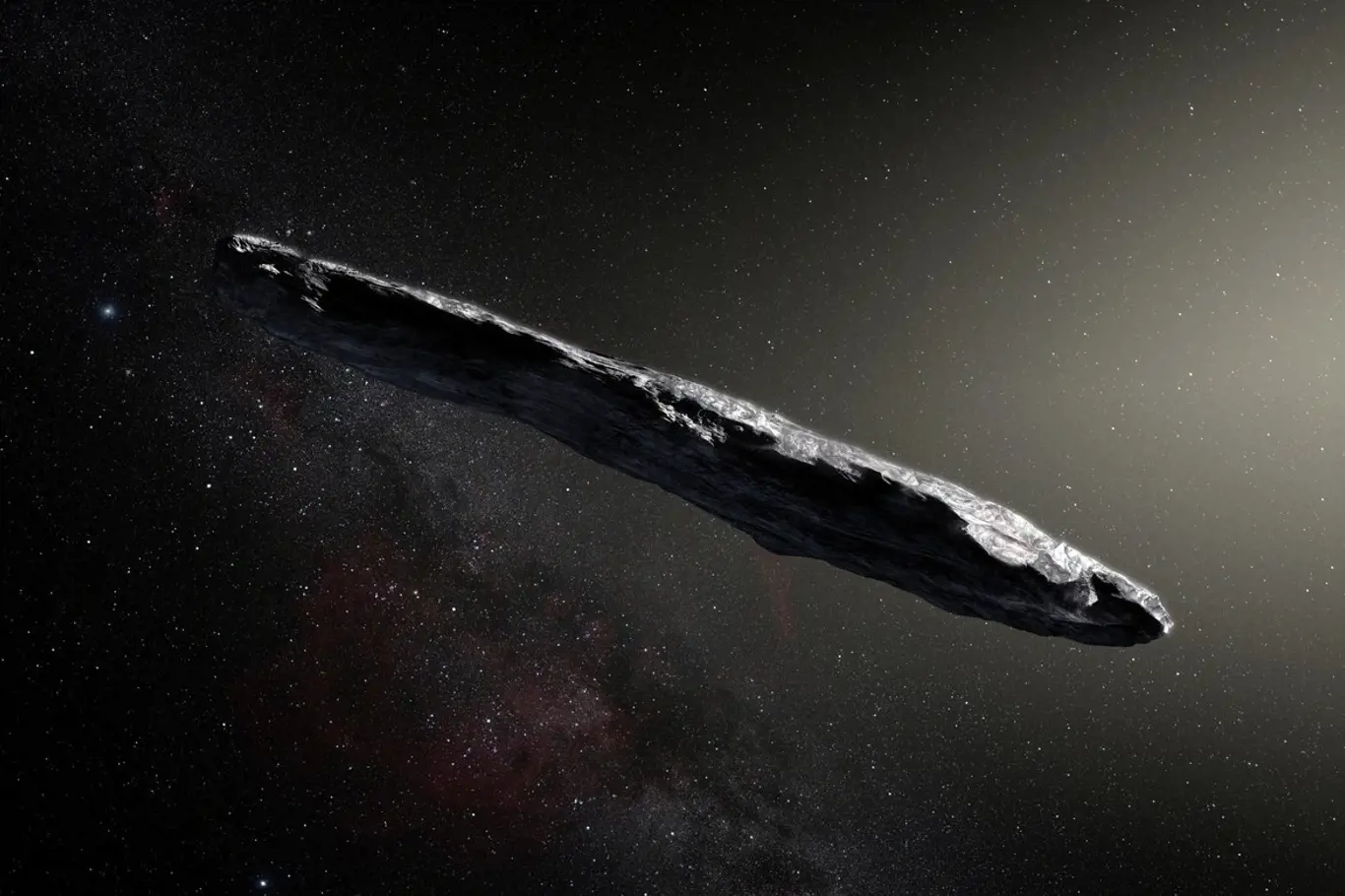 Tvar kosmického objektu Oumuamua se vymyká normálu.
