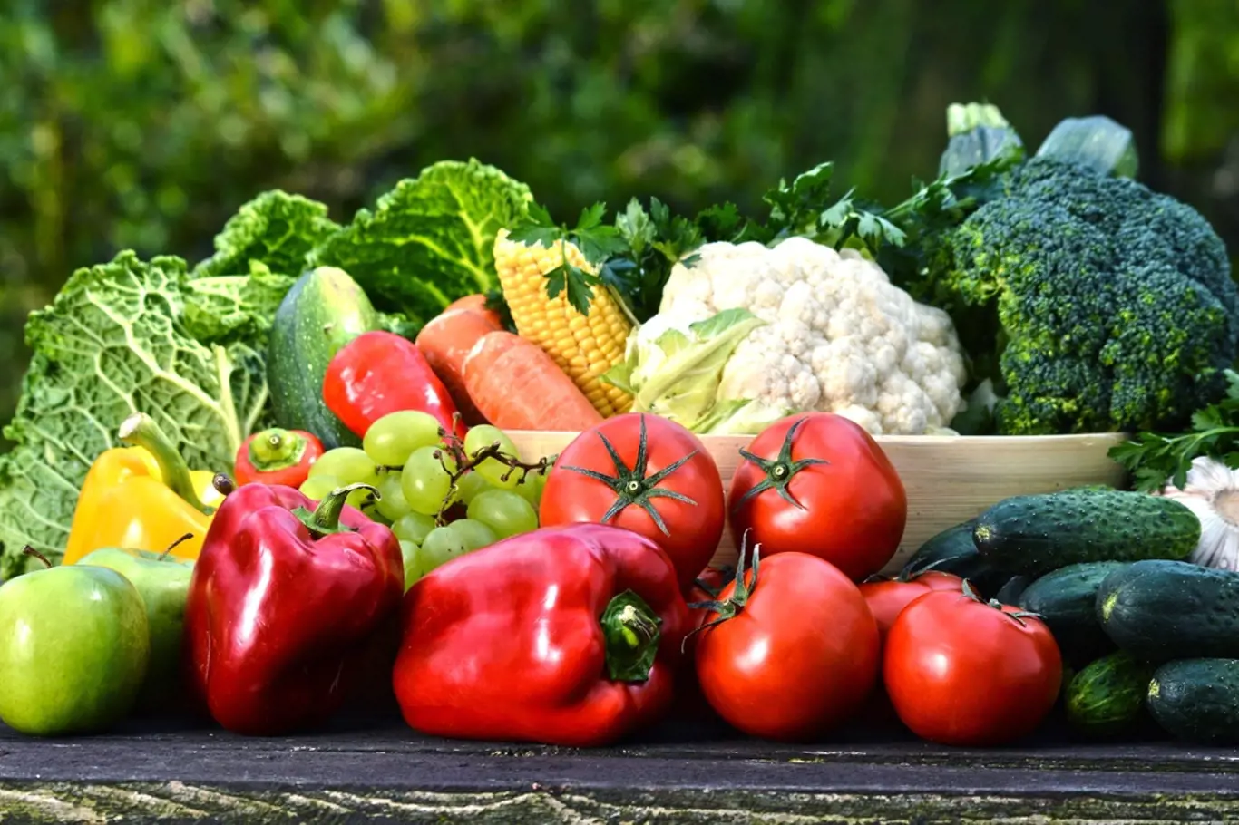 Zelenina dodá vitamíny a zkrášlí postavu.