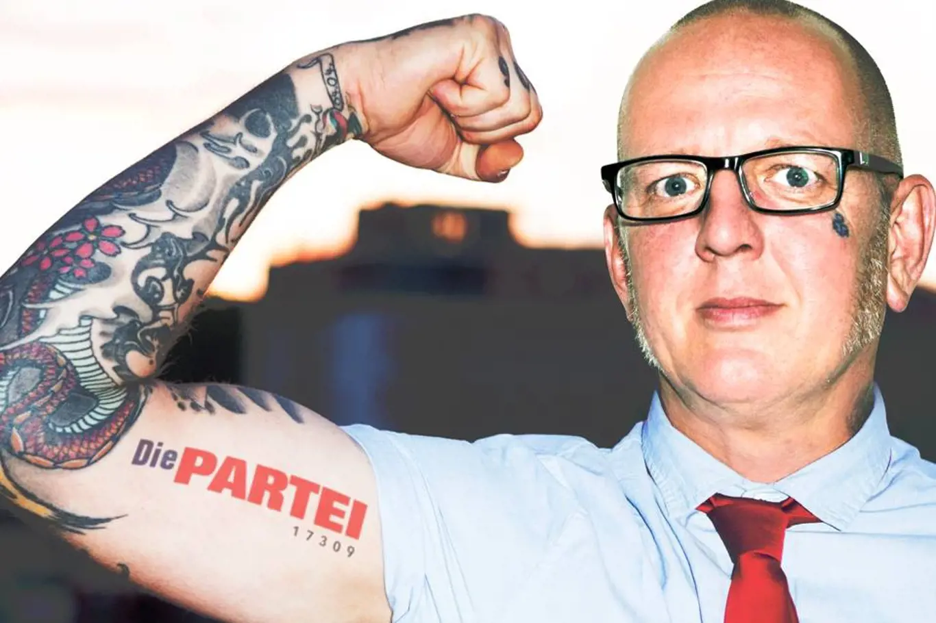 Kampaň německé strany "Die Partei"
