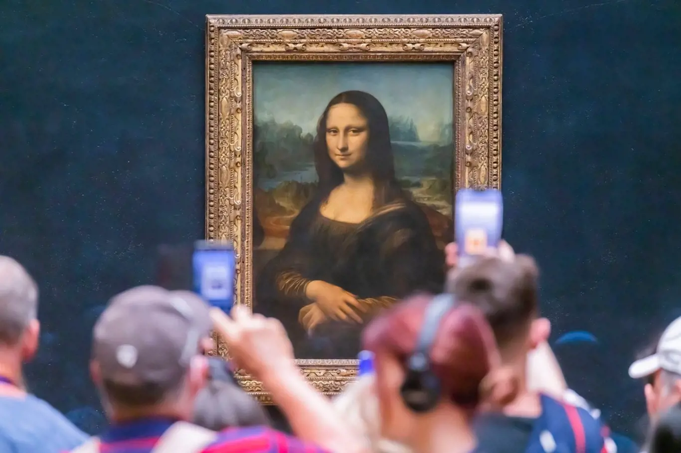 Mona Lisa v Louvru