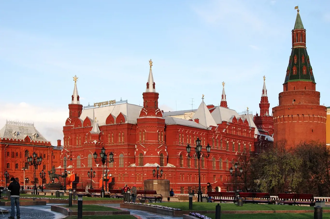 Moskevské Rudé náměstí, hlavní dějiště ruských dějin