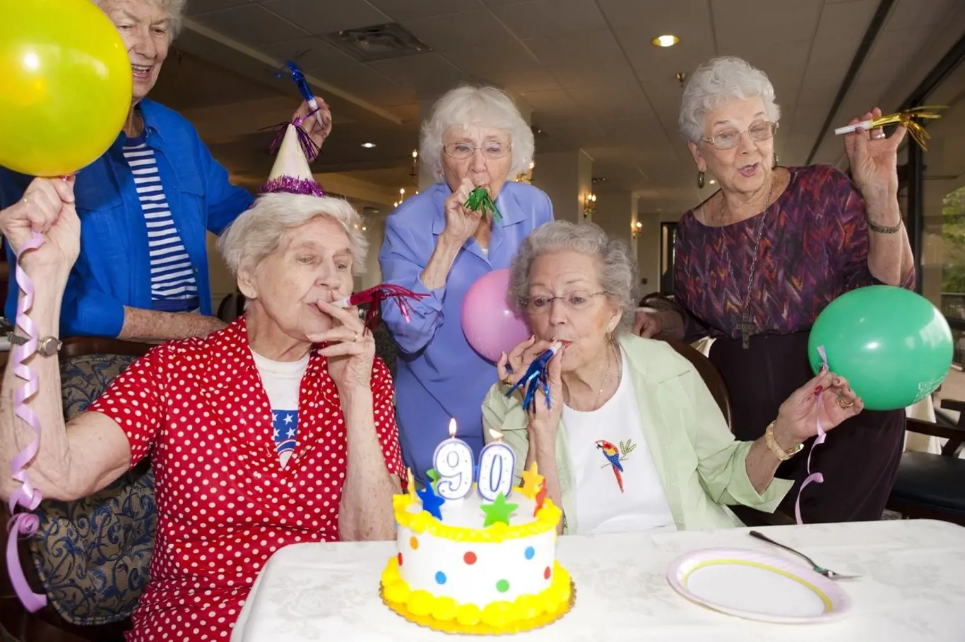 ženy, narozeniny, stáří, osmdesát, dlouhověkost