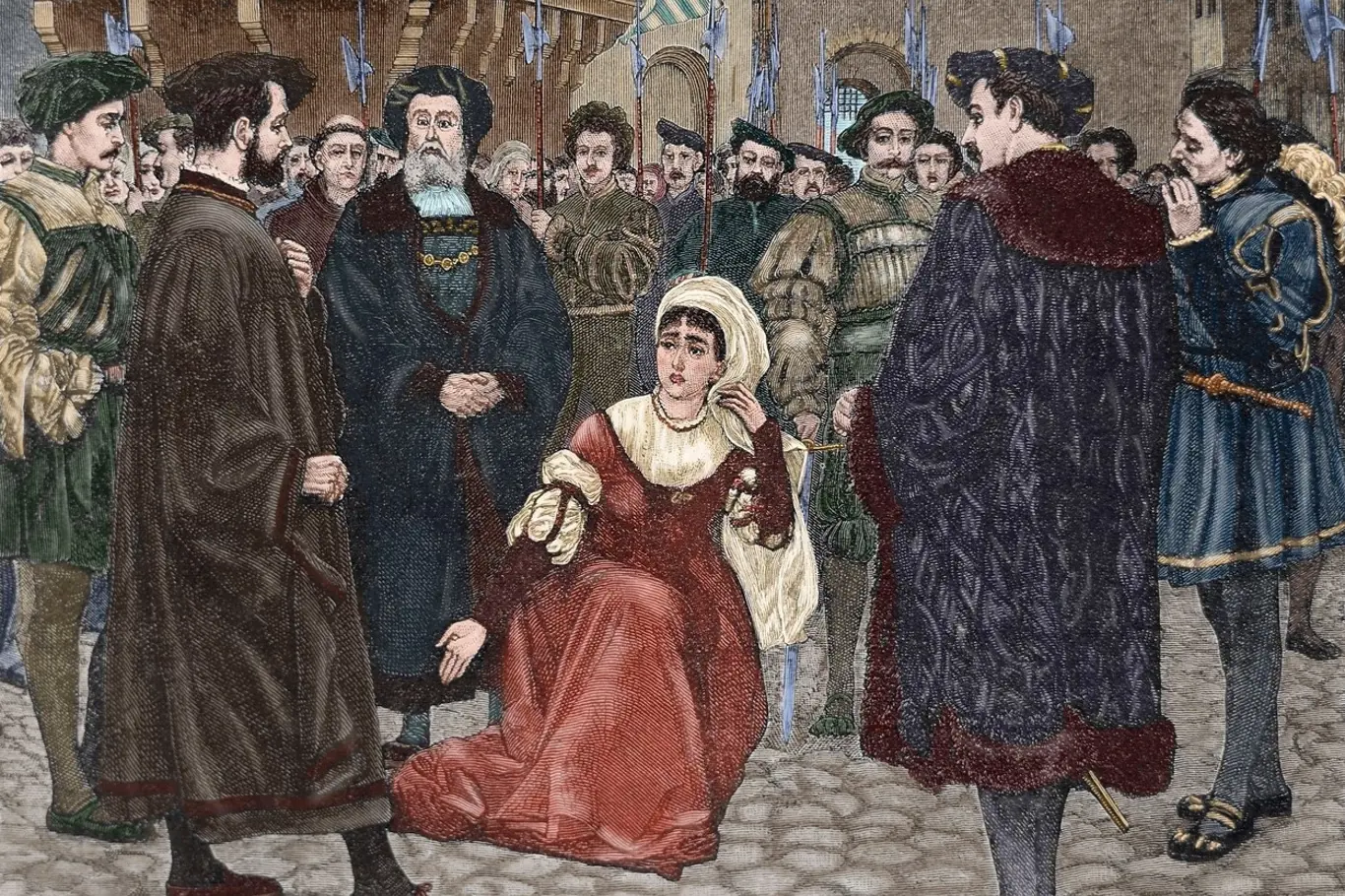 Anna Boleynová si na popravu oblékla nejdražší šaty.