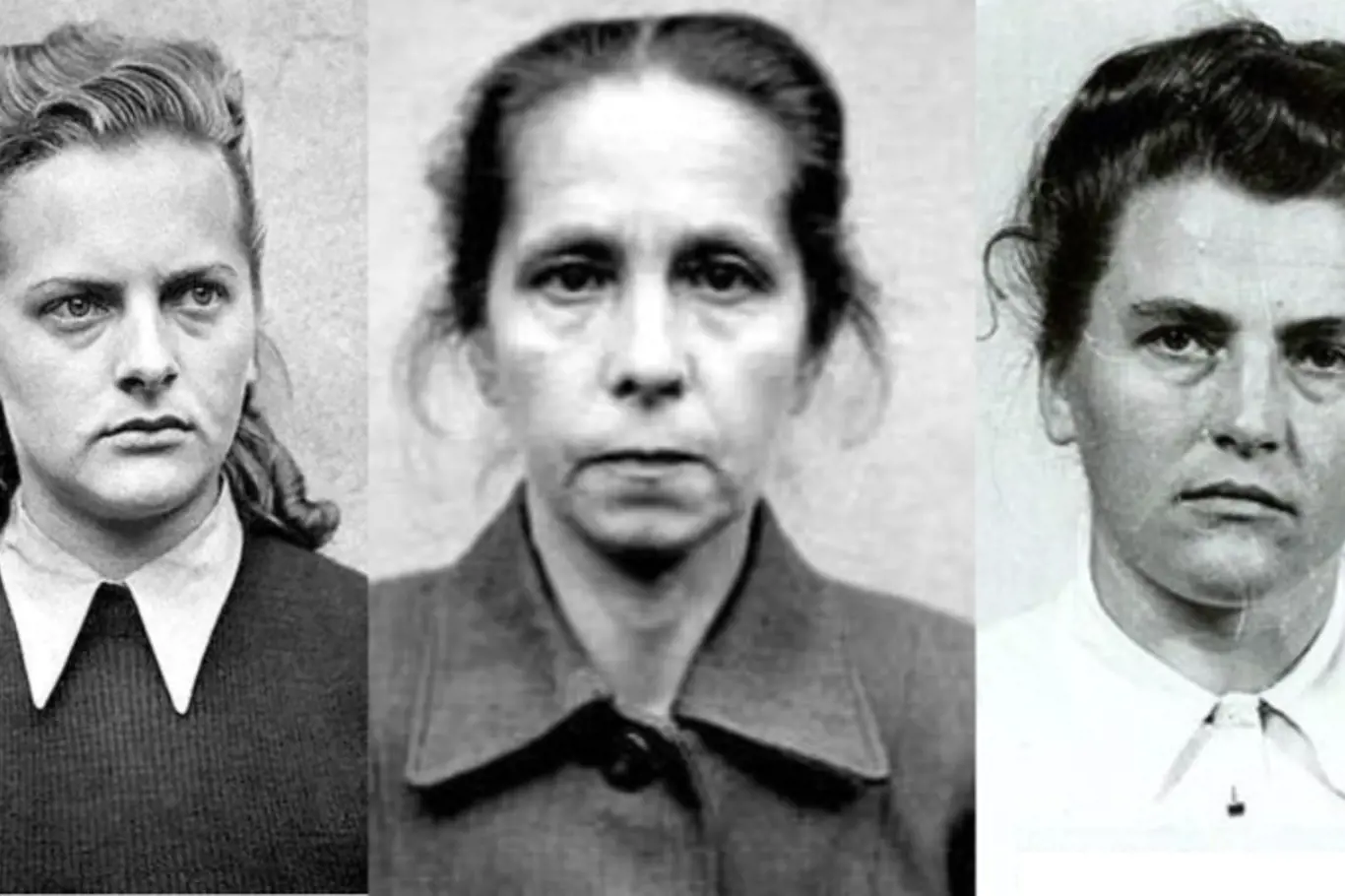 Nacistické dozorkyně: Irma Grese, Juana Bormann a Maria Mandel