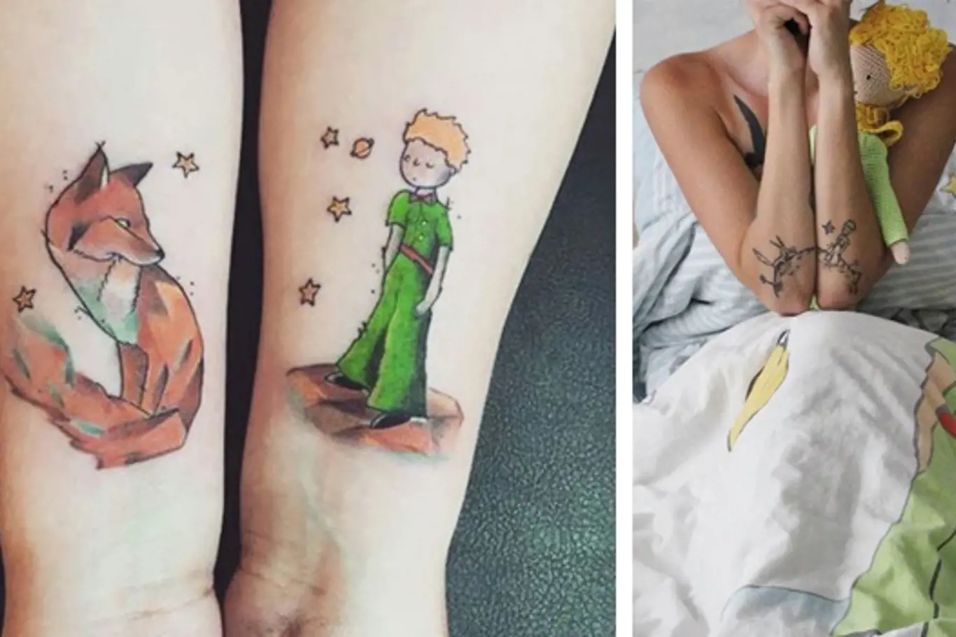 Tetování a Malý princ