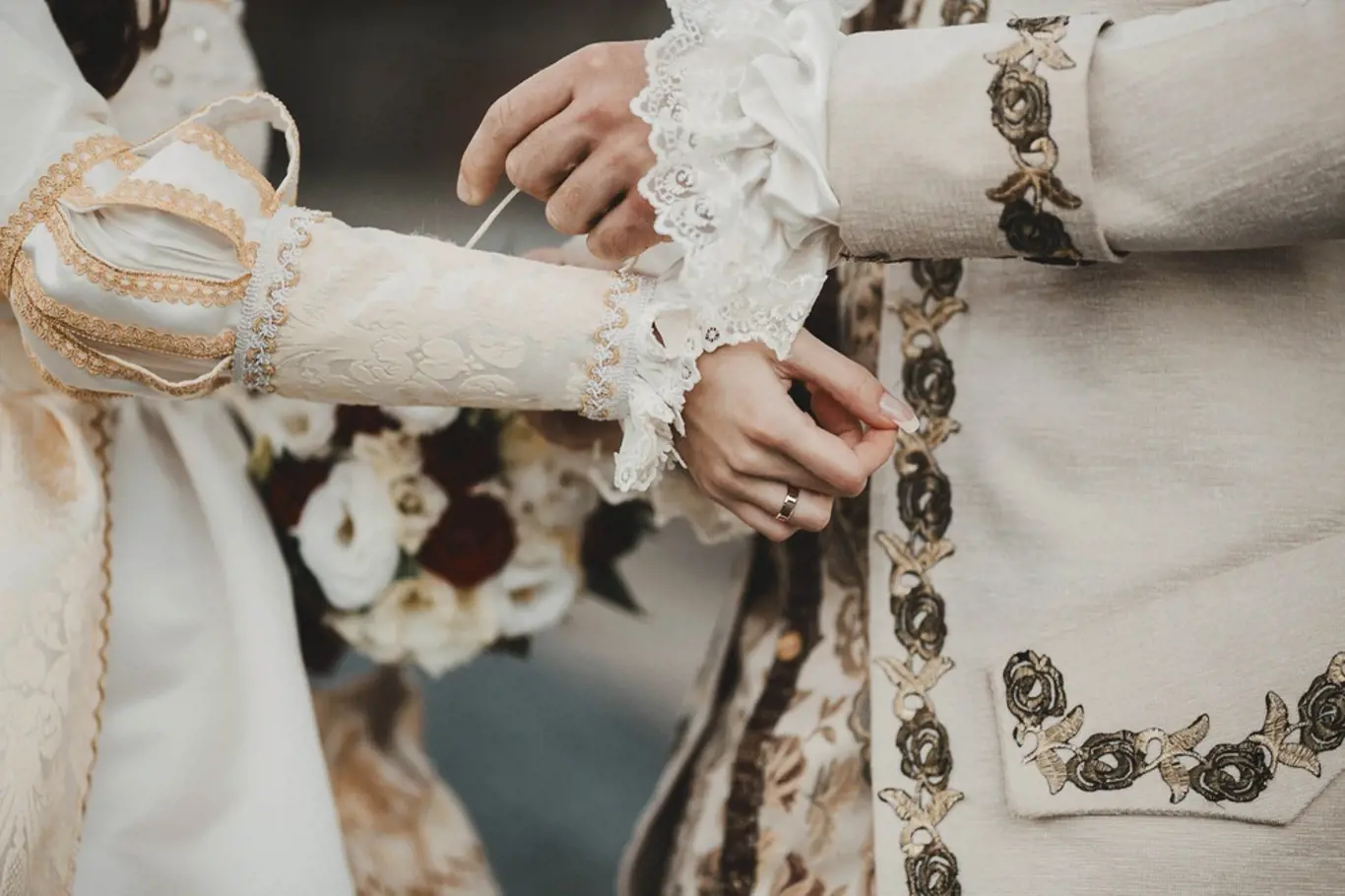 svatba, středověk