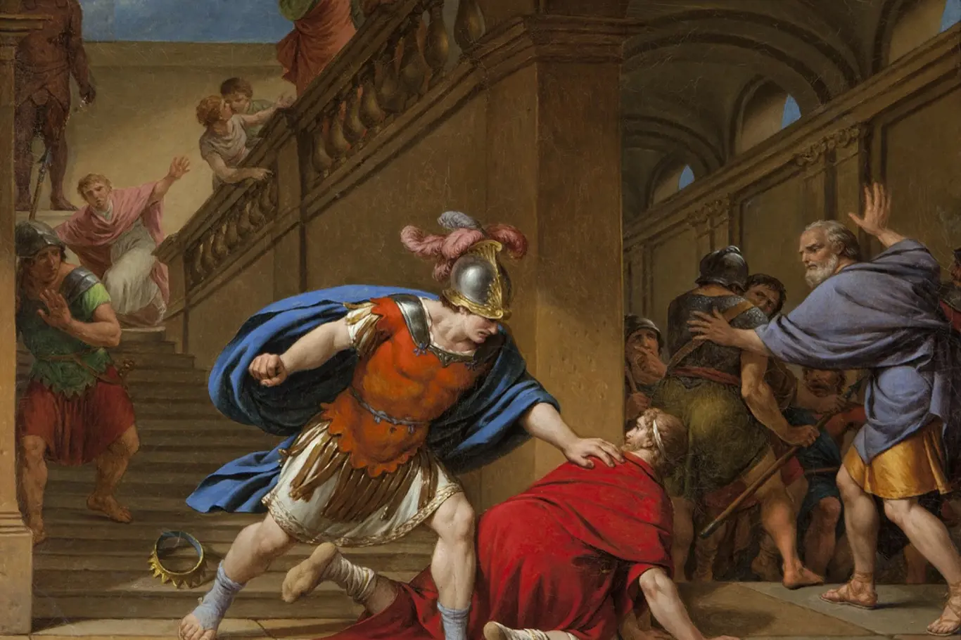 Vražda krále Říma Servia Tillia.