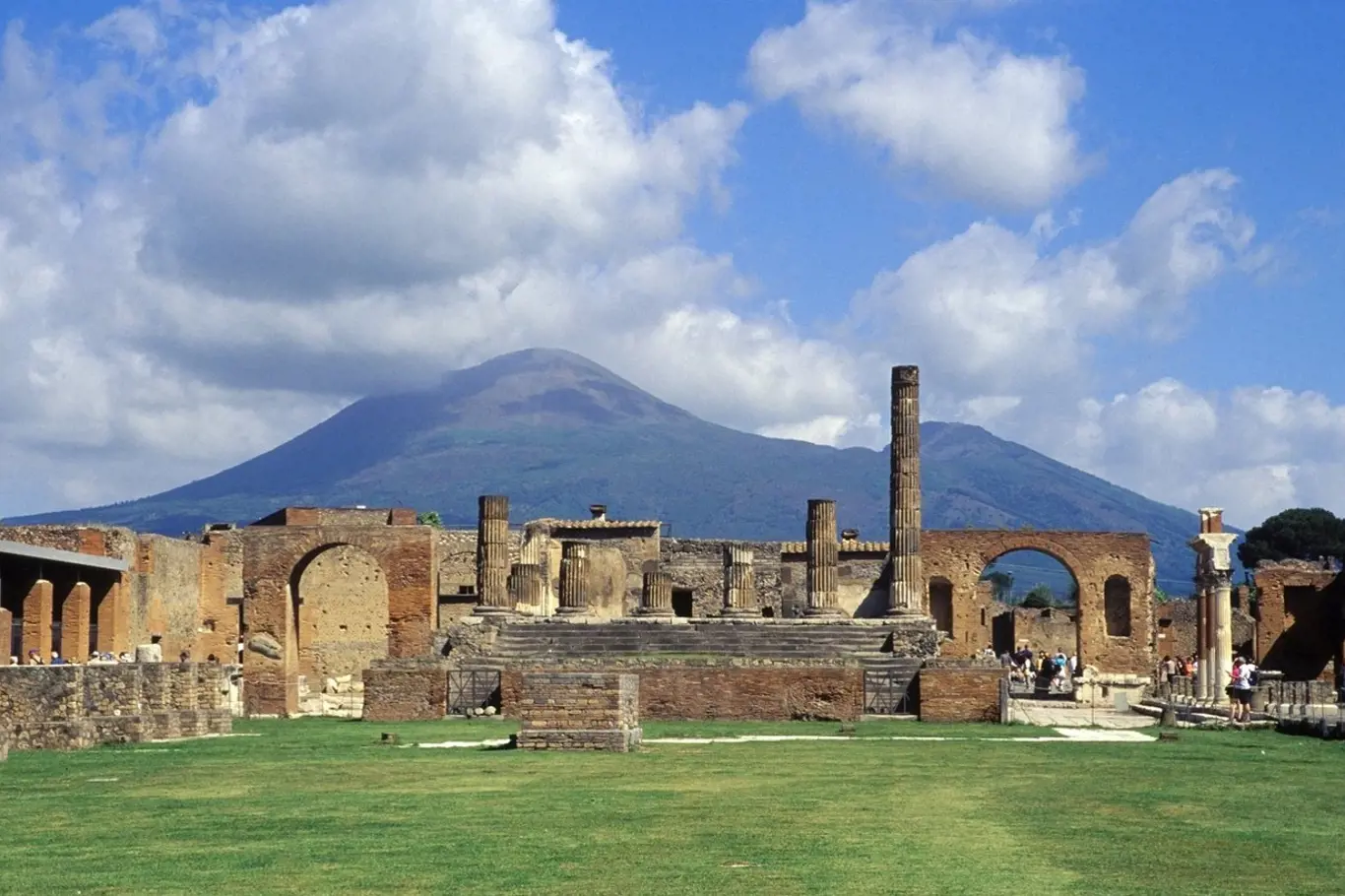 Pompeje bývaly slavným a bohatým městem.