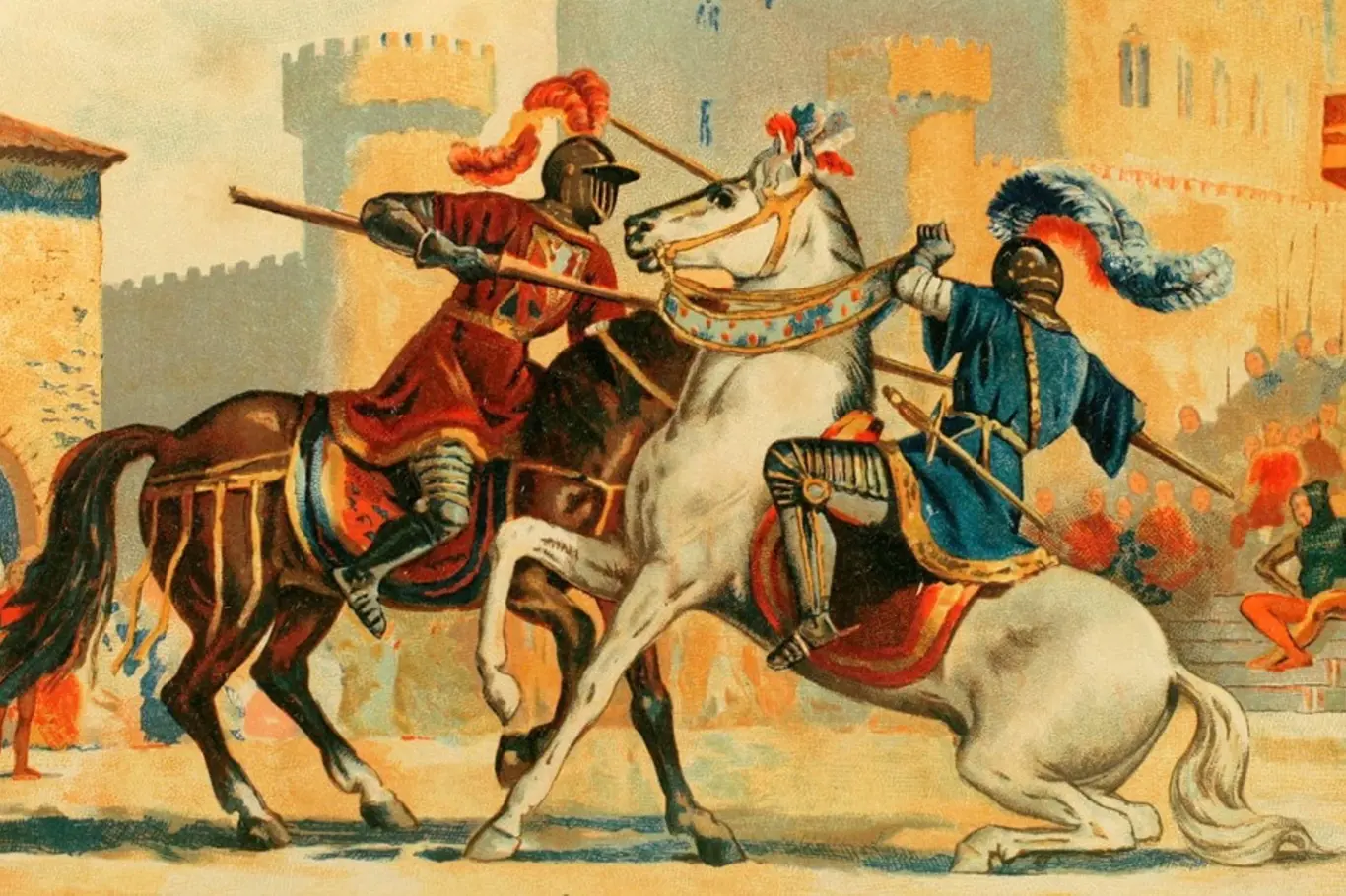 Turnaj v Itálii byl pro Karla IV. málem osudný.