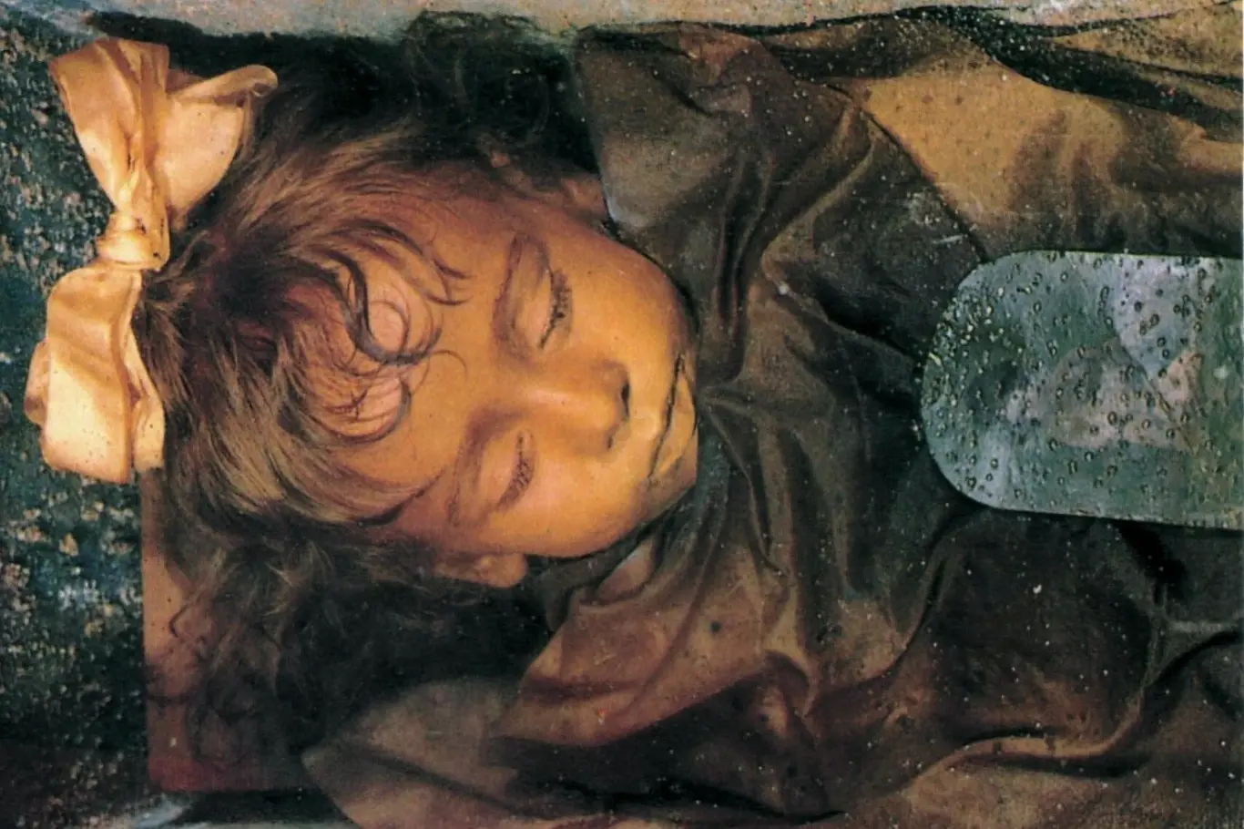 Rosalia Lomardo - nejslavnější palermská dětská mumie.