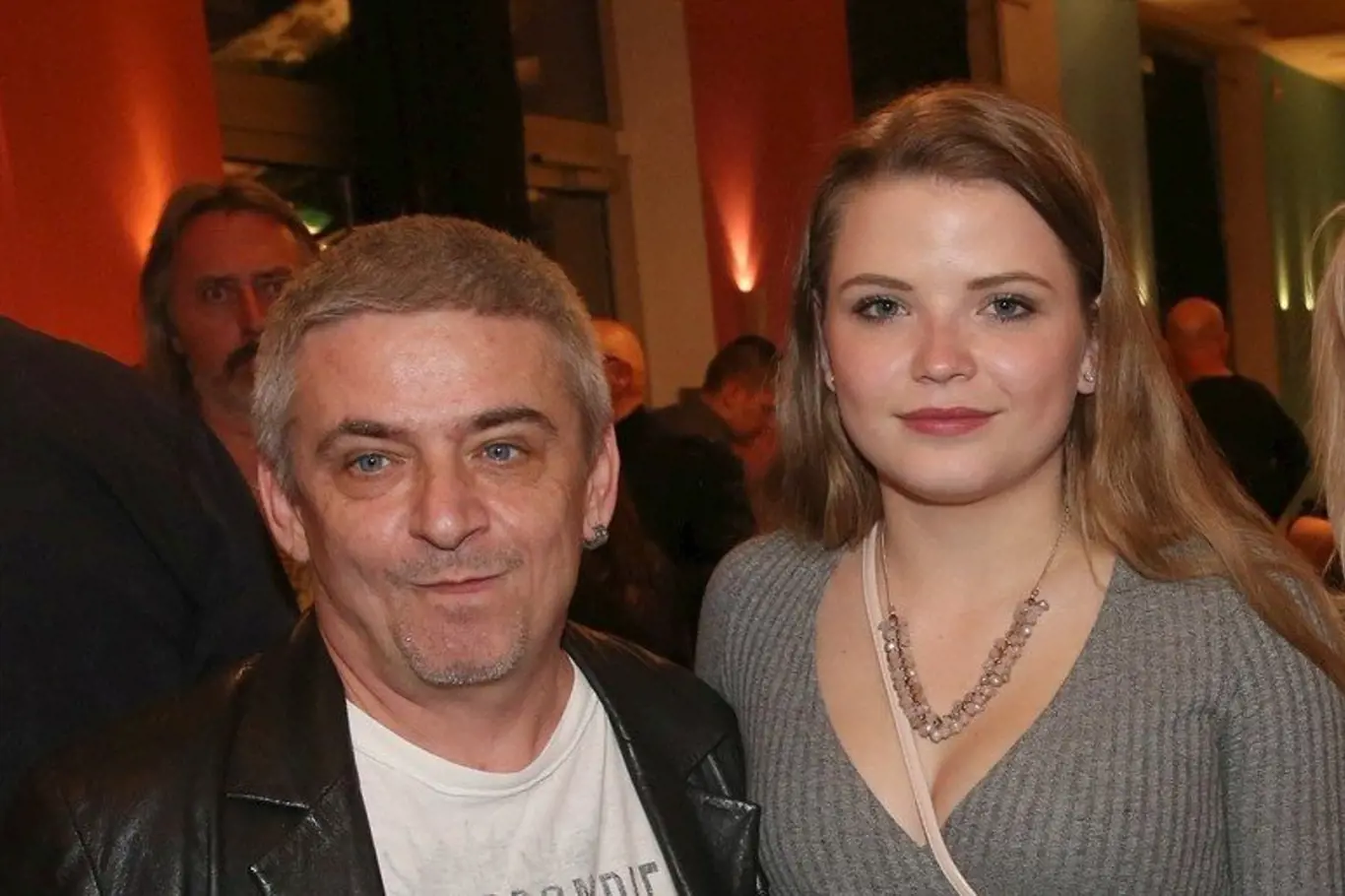 Michal Suchánek a dcera Berenika