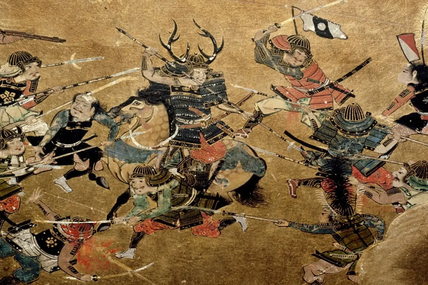 Samurajové si až do 19. století vystačili s primitivní výzbrojí.