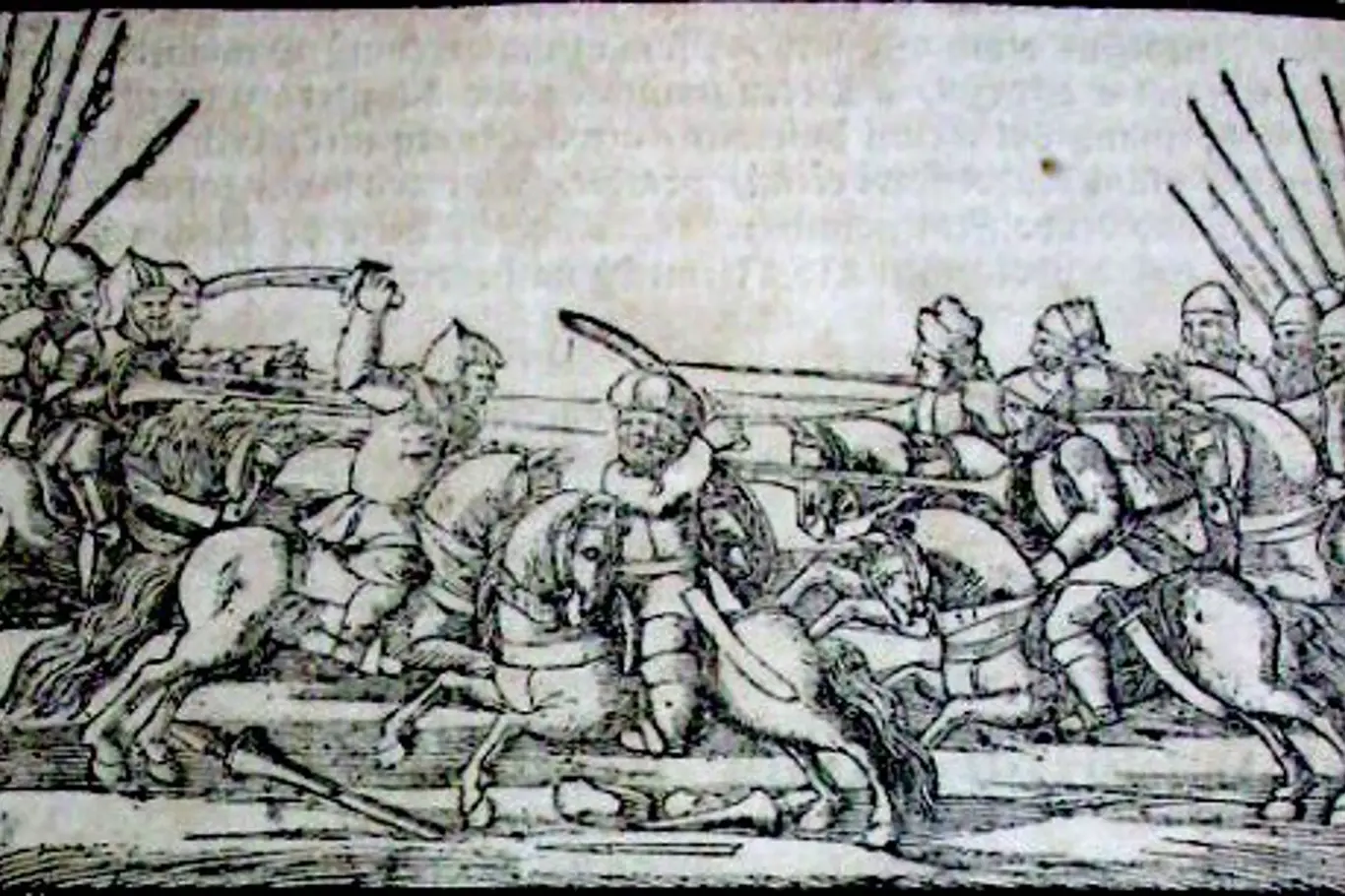 Bitva na Moravském poli v kronice Václava Hájka z Libočan