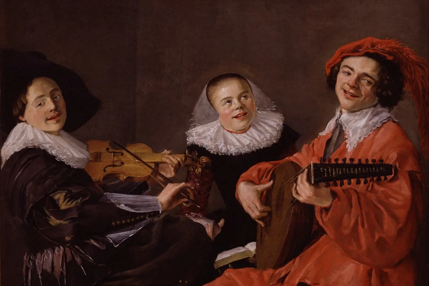 Obraz "Koncert" nizozemské malířky Judith Leysterové se stal jedním z nejslavnějších zobrazení "lidské spodiny" 17. století. Zuby odhalené v úsměvu se v té době považovaly za typický znak nižších vrstev