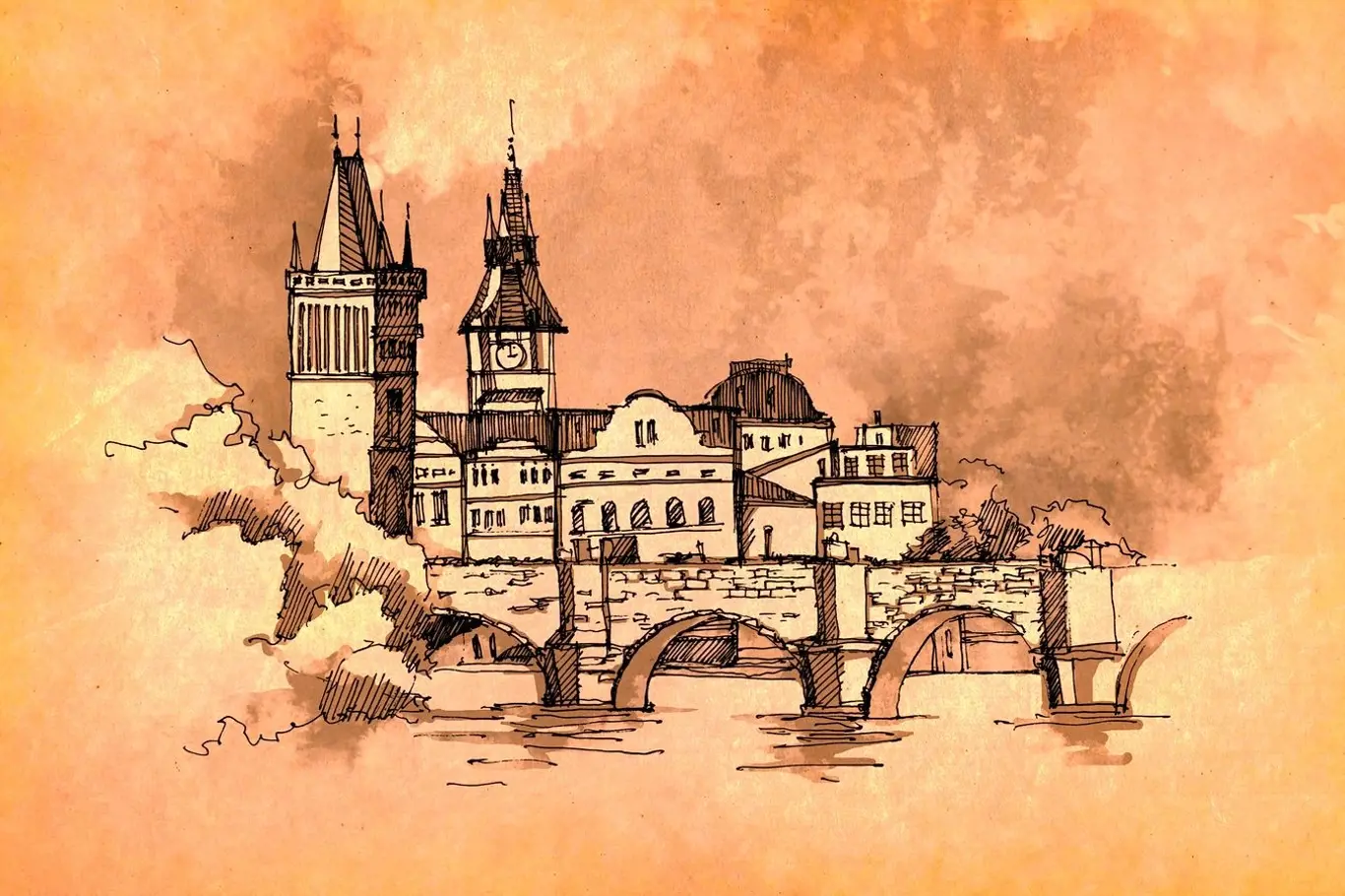 Požár, který zničil středověkou tvář Prahy