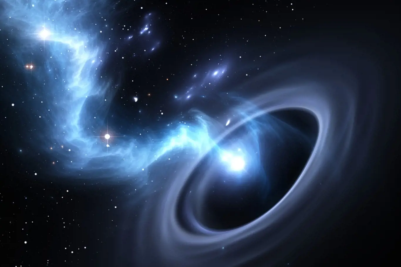 Veškerou hmotu předchozího vesmíru prý pohltily černé díry.