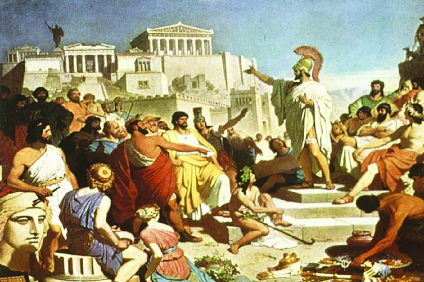 Shromáždění občanů ve starověkých Athénách
