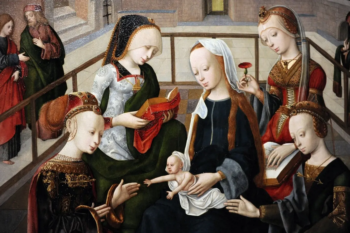 Středověké ženy byly vedeny k pokoře a smířlivosti.